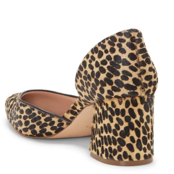 NIB LOUISE ET CIE Puss Print Flare Heel Pump Sz.6 - Picture 6 of 8